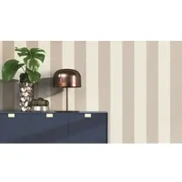Rasch Vliestapete "Vliestapete Perfecto VI 844016" Streifen strukturiert Blockstreifen
