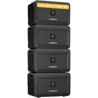 Growatt NOAH 2000 Batteriespeicher für Balkonkraftwerke, by Powerness - 4x NOAH 2000 | 8192Wh / Ohne 800W NEO / Selbstabholung