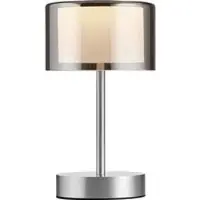 BANKAMP Grand Akku Mini 5061 LED-Tischleuchte-Aluminium matt-mit dim2warm (2200K - 2700K)