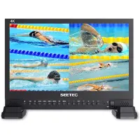 Seetec 4K156-9HSD 15,6 Zoll 4K 3840x2160 Regie- und Broadcast-Monitor SDI