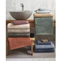 Framsohn Frottier Frottiertuch 'Botanic Deluxe' (Farbe: Oxford Tan / Größe: Handtuch 50 x 100 cm)