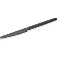 WAS Germany - Menümesser Set ALEX BLACK, mit schwarz, matter PVD Beschichtung, 23 cm, Set á 12 Stück, Chromstahl 13/0