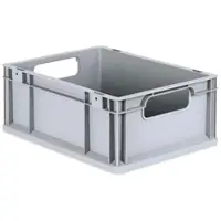 Proregal Eurobox Nextgen Economy Griffe Offen HxBxT 17 x 30 x 40 cm 16 Liter Eurobehälter Transportbox Transportbehälter Stapelbehälter