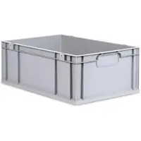 Proregal Eurobox Nextgen Economy Griffe Geschlossen HxBxT 22 x 40 x 60 cm 44 Liter Eurobehälter Transportbox Transportbehälter Stapelbehälter