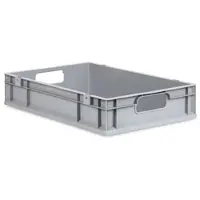 Proregal Eurobox NextGen Economy, Griffe offen, HxBxT 12x40x60cm, 23 Liter, Eurobehälter, Box, Transportbehälter