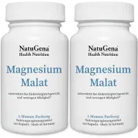 NatuGena GmbH Magnesium-Malat Kapseln 2x 2x120 St