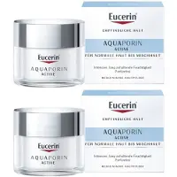 Eucerin AQUAporin Active Creme norm.bis Mischhaut 2x 2x50 ml