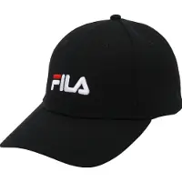 FILA Unisex Brasov 6 Panel Cap With Linear Logo Black Größe: OS | Hüte Outlet | Unisex | Schwarz
