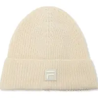 FILA Unisex Simonte High Top Logo Knit Beanie Egret Größe: OS | Hüte Outlet | Unisex