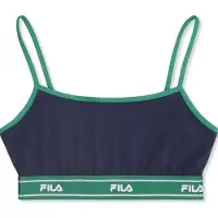 FILA Candelo Taped Spaghetti Bra Top Black Iris Größe: XS | Sport BHs Outlet | Damen | Schwarz
