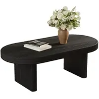 MODFU Wohnwand Modern mit großem Stauraum,Wohnzimmermöbel-Se mit einem TV-Schrank und einer Vitrine,TV-Möbel-Set mit LED Beleuchtung und wandmontiertem Regal,Schwarz