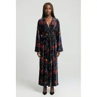 Marcell von Berlin Women's Long Sleeve Kimono-dress Camou Print Größe: 38 | Bademäntel Outlet | Damen