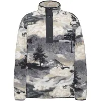 Columbia - Fleecejacke mit halbhohem Kragen und Druckknöpfen – Herren – Helvetia II Printed Half Snap Fleece Shark Dreaming - Helvetia II