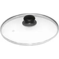 Axentia Glasdeckel, Edelstahlrand, Ø 28 cm