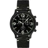Messerschmitt ME 3H205L PVD Chronograph - Midnight Black im Cockpit-Stil