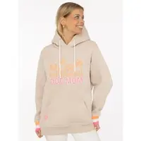 Zwillingsherz Hoodie "Dog Mom & Friends", gestickte Hunde, Statement Schriftzug, Kapuze