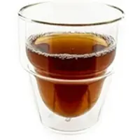 Mulex Gläser Set 350 ml Borosilikatglas für Eiskaffee, Tee, Saft Hitzebeständig