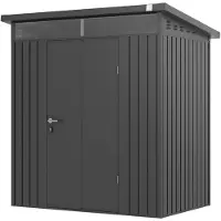 PRIMEYARD 180 x 120 cm Gerätehaus, anthrazit - (GFPV00973)