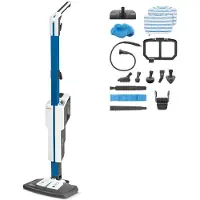Polti Vaporetto SV620_Style, Dampfmopp, 0,5 l, Blau, Weiß, Tasten, 1500 W, AC