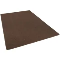 Snapstyle Feinschlingen Velour Teppich Strong Braun 80x160cm