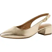 Tamaris Sling Sandalette Gold