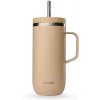 Qwetch Isolierter Edelstahlbecher mit Henkel