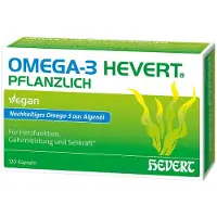 Hevert Arzneimittel GmbH & Co. KG Omega-3 Hevert Pflanzlich Weichkapseln 120 St