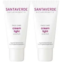 Santaverde Aloe Vera Creme light ohne Duft 2x 2x30 ml