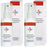 Fagron Aluminium Hydroxychlorid Spray 15% 2x 2x100 ml