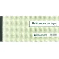 Exacompta Rechnungsbuch fr Mietvertrag, 50 Blatt