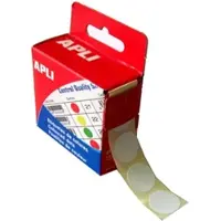 Agipa APLI Markierungspunkte, Durchmesser: 15 mm, rund, weiá