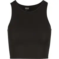 Urban Classics Glitter Cropped Ärmelloses Oberteil