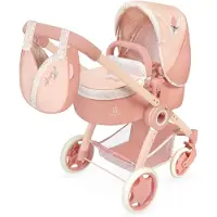 Decuevas Tulipe 3x1 Faltbarer Puppenwagen Mit Tasche Bis Zu 48 Cm Golden Golden One Size