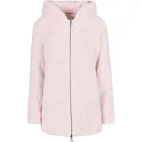 Urban Classics Ladies - SHERPA Long Winterjacke pink - XXL