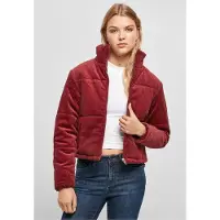 Urban Classics Ladies - KORD Puffer Jacke burgundy - 4XL