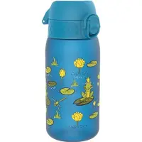 Ion8 Auslaufsichere, leicht zu öffnende, BPA-freie Trinkflasche für Kinder mit hygienischem Deckel und