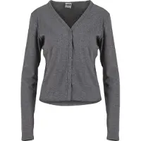 Urban Classics Strickjacke "Ladies Rib Cardigan" 1 Stk. tlg.