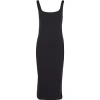 Urban Classics Basic Long Cotton Jersey ärmelloses Kleid
