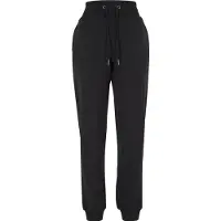 Urban Classics vielseitige Damen Hose Stretch Kordelzug Taschen mit Baumwolle Schwarz