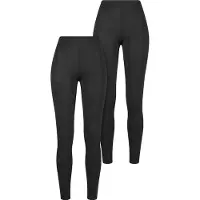 Urban Classics Leggings "Ladies Bamboo Leggings 2-Pack"