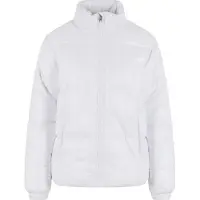 Urban Classics Ladies Recycled Short Shiny Puffer Jacket white S