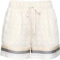 JOOP! JOOP Shorts "Modern Essence" mit grafischem Muster, Gummizug und Bindeband