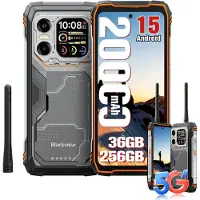 Blackview XPLORE 1 WALKIE TALKIE (5G - NFC - 6.78" - 256 Go, 12 Go RAM - 20000mAh) Orange