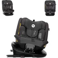 Lorelli Kindersitz Imola i-Size 40-150 cm Isofix 360 Grad Drehung Top Tether schwarz