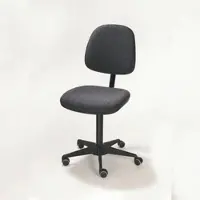 Proregal Antistatischer Arbeitsstuhl Arlington, großer Rückenlehne, ESD-Sitz, Sitzhöhe 45-58cm, Polstersitze, Stahl-Fußkreuz, Rollen