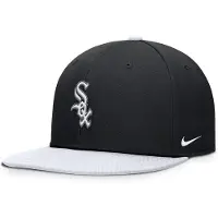 Nike Mlb Chicago White Sox Youth Dri-fit Pro Structured Square Bill Junior-kappe