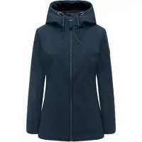 MARIKOO Damen Softshell Übergangsjacke Minaa mit Kapuze