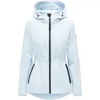 MARIKOO Outdoorjacke "Katzilein" Leichte Übergangsjacke mit Kapuze und Kordelzug