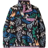 Patagonia Pullover LW Synch Snap-T P/O Damen Kaleido: Black-XL