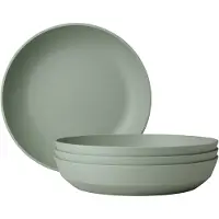 Mepal campinggeschirr - Set Suppenteller Silueta 210 mm 4 Stück - Nordic sage - Campingteller set